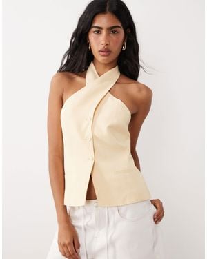 Mango Gilet - Neutre
