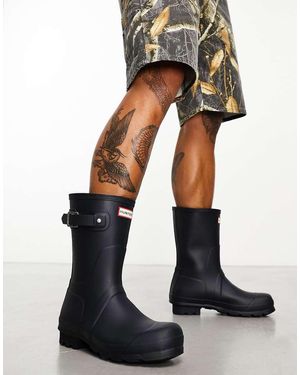 HUNTER Original Short Wellington Boots - Black