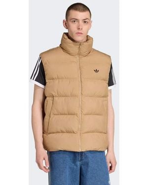 adidas Originals Tonal Puffer Vest - Blue