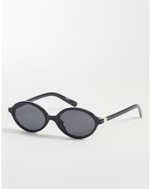 JJXX Oval Sunglasses - Black