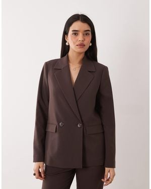 Nobody's Child – eleganter, zweireihiger blazer - Braun