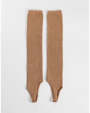 ASOS Legwarmer Stirrup - Natural