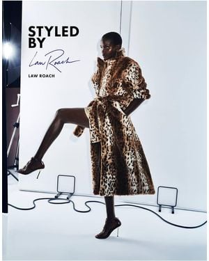 ASOS Longline Belted Faux Fur Coat - Metallic