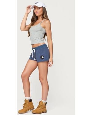 Edikted Nelson Billiard Shorts - Blue