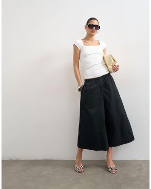 TOPSHOP A Line Culotte - White