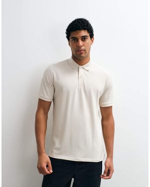 Jack & Jones Pique Poloshirt - Wit