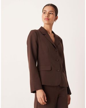 Vila – eleganter blazer - Braun