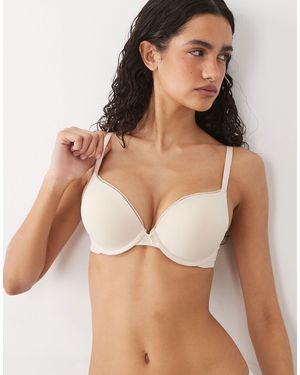 Lindex Super Push Up T-shirt Bra - Natural