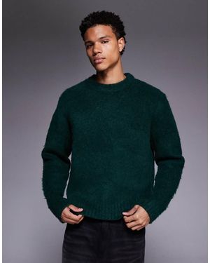 ADPT Fluffy Knit Jumper - Grey