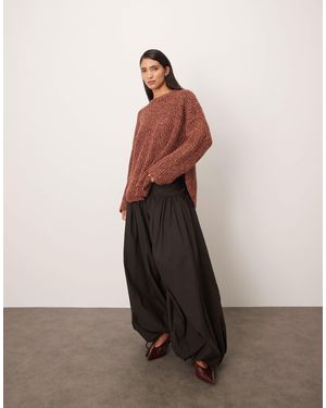 ARRANGE – strukturierter strickpullover - Rot