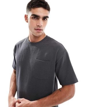New Look Waffle T-Shirt Co-Ord - Grey