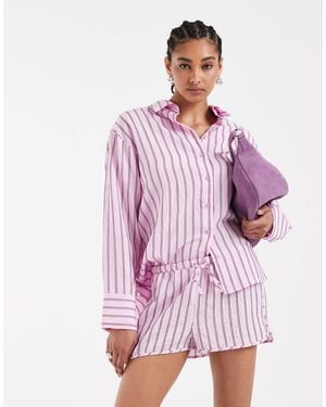 ASOS Oversized Shirt - Purple