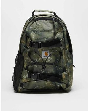 Carhartt Mochila Con Estampado De Camuflaje Kickflip De - Verde