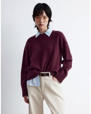 & Other Stories Crew Neck Jumper - Purple