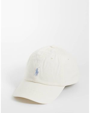 Polo Ralph Lauren Icon Logo Twill Baseball Cap - Natural