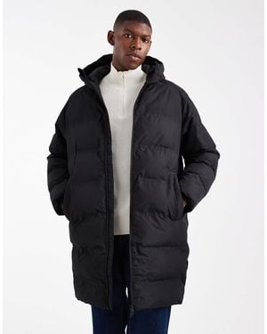 Jack & Jones Hooded Long Puffer - Blue