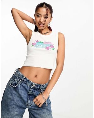 PacSun Cropped Vest - White