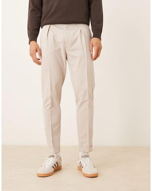 ASOS Smart Tapered Chino Trouser - Natural
