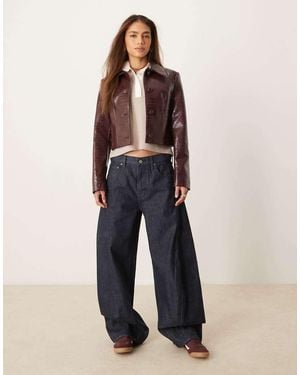 Abercrombie & Fitch Bubble baggy Jean - Blue