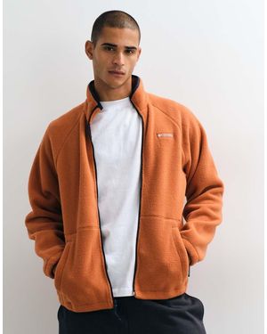 Columbia Timber Crest Fleece Con Zip Intera - Arancione