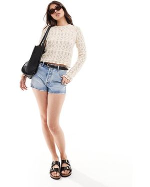 Vero Moda Crochet Top - Blue