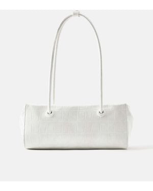 Pull&Bear Schultertasche mit struktur - Weiß