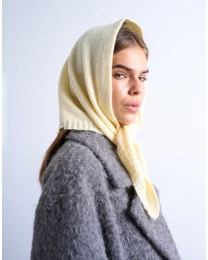 TOPSHOP Heidi Hooded Scarf - Blue