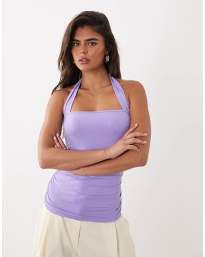 ASOS Soft Scoop Singlet - Purple