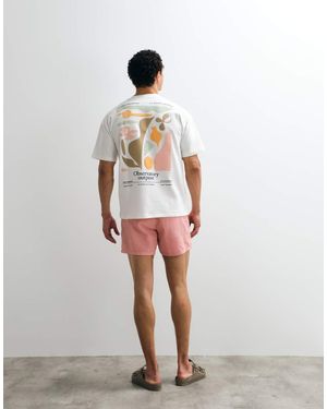 New Look Bubble Logo Oversized T-Shirt - White
