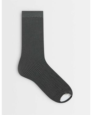 ASOS Ribbed Stirrup - Grey