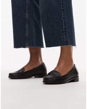 Bronx New-rana Penny Loafers - Blue
