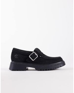 Timberland Mocasines Negros De Ante Cambria Valley De - Azul