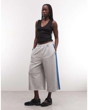 Collusion Xl baggy Ankle Grazer Shorts - Grey