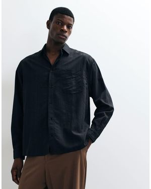 ASOS Oversized Drapey Shirt - Blue