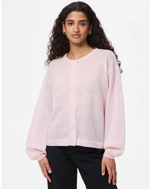 Pieces Gebreide Vest - Roze