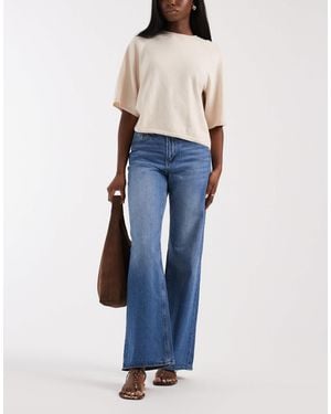 Vero Moda Tessa Wide Leg Jeans - Blue