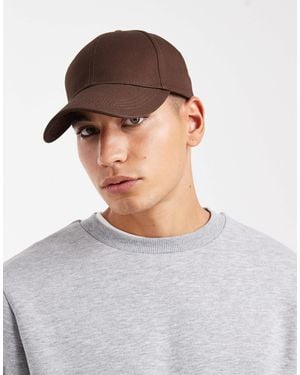 ASOS Core Baseball Cap - Gray
