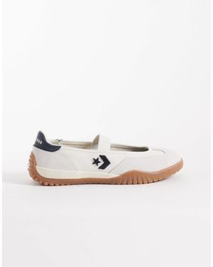 Converse Run Star Ballet Flats - White