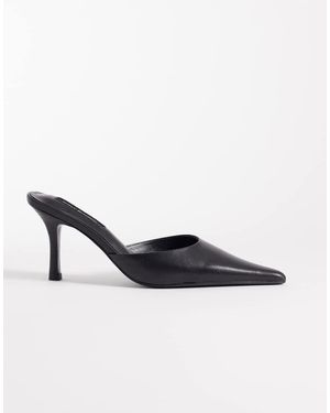 Tony Bianco Mules De Tacón Sicily De - Negro