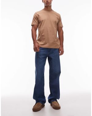 Wrangler – lockere, gerade geschnittene jeans - Blau