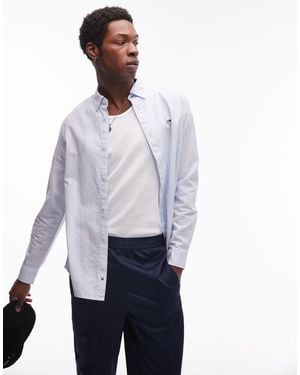 Tommy Hilfiger Regular Linen Shirt - White