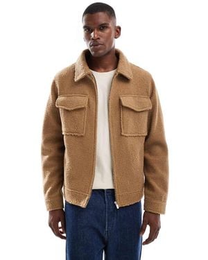 New Look Boucle Jacket - Blue