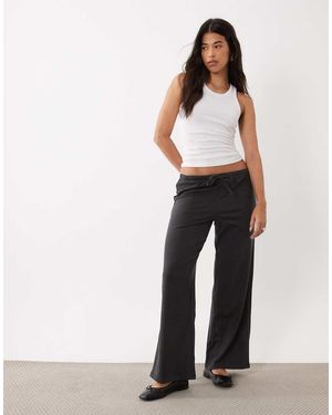 ASOS Relaxed Supersoft Joggers - White