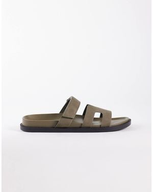 SEQWL – sandalen aus nubuklederimitat - Braun