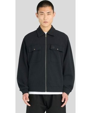 Lyle & Scott Mid Layers Pique Interlock Overshirt - Blue