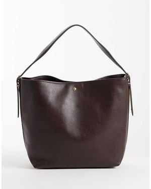 Mango Bucket bag - Braun