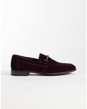 ASOS Slim Loafer With Snaffle - Brown