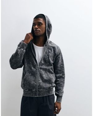 Nike Club Full Zip Hoodie - Gray