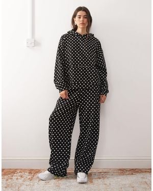 Collusion Wide Leg sweatpants - Multicolor