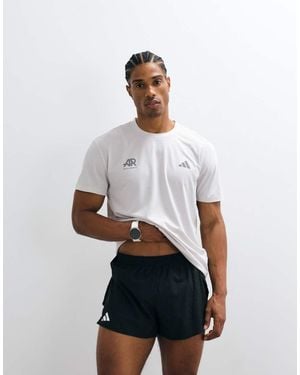 adidas Originals Adidas Running Adizero Essentials Shorts - White